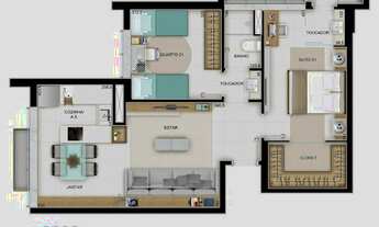 Imagem 6: Apartamento à venda, 2 quartos, 1 suíte, 2 vagas, Savassi - Belo Horizonte/MG