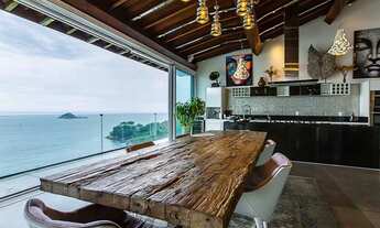 Imagem 6: Mansão com 5 suítes, piscina infinita e vista para o mar no Joá