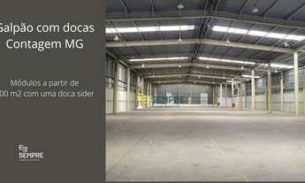 Imagem: Aluguel de Galpão com Docas Contagem MG