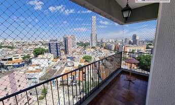 Imagem 2: Apartamento com 2 dormitórios para alugar, 65 m² por R$ 3.569,75/mês - Tatuapé - São Paulo