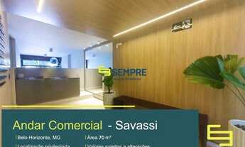 Imagem 1: Andar comercial para alugar no bairro Savassi com 1 vaga