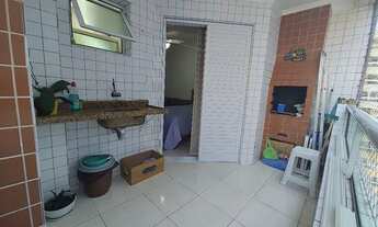 Imagem 2: Apartamento com 1 dormitório à venda, 53 m² por R$ 280.900,00 - Vila Guilhermina - Praia G