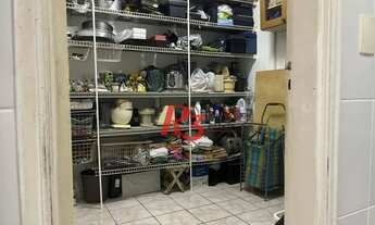 Imagem 6: Apartamento com 3 dormitórios à venda, 133 m² por R$ 690.000,00 - Gonzaga - Santos/SP