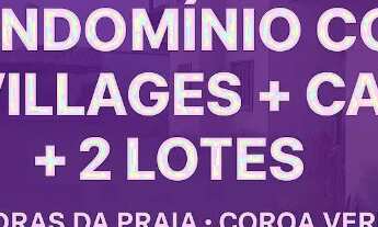 Imagem: Condomínio com 4 villages casa 2 lotes