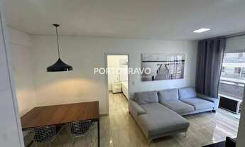 Imagem 2: APARTAMENTO MOBILIADO LOCAÇÃO EM ALPHAVILLE - 49m² Suite Lavabo 1 Vaga