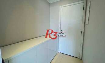Imagem 3: Apartamento com 1 dormitório para alugar, 58 m² por R$ 4.900,00/mês - Boqueirão - Santos/S