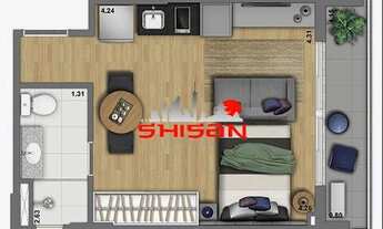 Imagem: Studio novo ao lado metro Higienopolis-Mackenzie!!