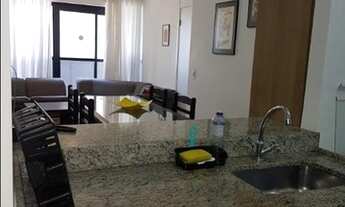 Imagem 2: Flat com 1 dormitório, 47 m² - venda por R$ 350.000,00 ou aluguel por R$ 2.622,00/mês - Ja