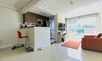 Imagem 2: Flat com 2 dormitórios para alugar, 78 m² por R$ 8.600/mês - Brooklin - São Paulo/SP