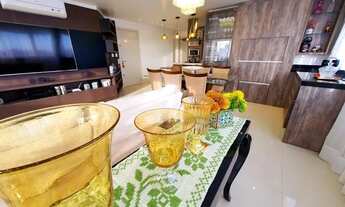 Imagem 3: Apartamento para venda com 120m2 privativos de três dormitórios mobiliado Praia Grande - T