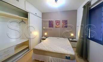 Imagem 5: Flat no Ninety contendo 33m², 1 dormitório e 1 vaga nos Jardins disponível para locação