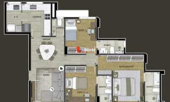 Imagem 6: Apartamento à venda, 3 quartos, 3 suítes, 2 vagas, Carmo - Belo Horizonte/MG