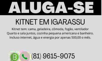 Imagem: Kitnet em igarassu mobiliado