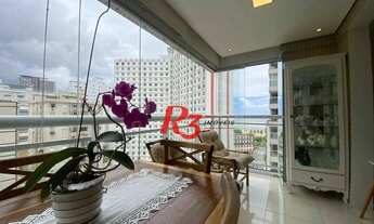 Imagem 2: Apartamento com 3 dormitórios à venda, 100 m² por R$ 1.390.000,00 - José Menino - Santos/S