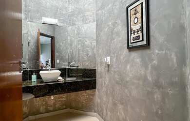 Imagem 4: Parque Residencial Damha IV - Casa com 3 suítes, piscina e escritório para aluguel mobilia