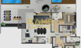 Imagem 3: Giardino com 191m² à venda no Torre América em Joinville / SC