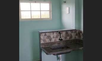 Imagem 2: Kitnet com mini cozinha e tanque em Castelhanos. Anual