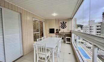 Imagem 7: Apto 2 suítes, sacada gourmet, porteira fechada- Canto do Forte