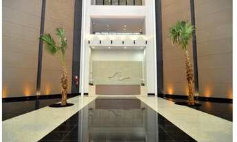 Imagem 4: Sala Montada e mobiliada no Vila da Serra