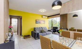 Imagem 3: Apartamento 71m² semi mobiliado - 2 dormitórios, churrasqueira e 1 vaga de garagem no bair