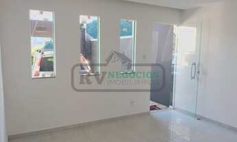 Imagem 6: )(- Casa nova com 2 quartos quintal e garagem em Terras Altas