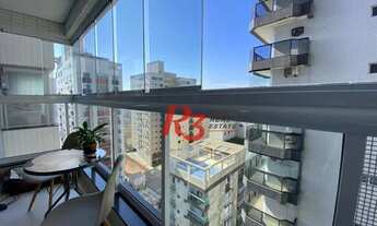 Imagem 2: Apartamento à venda, 52 m² por R$ 765.000,00 - Aparecida - Santos/SP