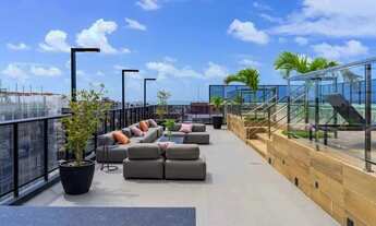 Imagem: Flat em intermares - poucos metros do mar