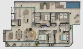 Imagem 2: Apartamento com 4 dormitórios à venda por R$ 4.507.987,50 - Centro - Guaratuba/PR