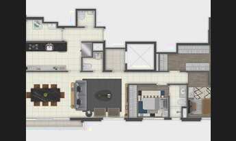 Imagem 5: Apartamento para venda com 130 metros quadrados com 3 quartos em Vila Mascote - São Paulo