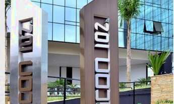 Imagem 2: Sala Montada e mobiliada no Vila da Serra