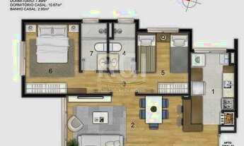 Imagem 4: Apartamento em Jardim do Salso