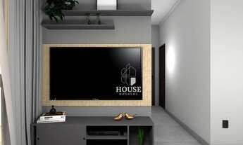 Imagem 2: Apartamento com 3 dormitórios à venda, 76 m² por R$ 363.486,72 - Loteamento Parque Real Gu