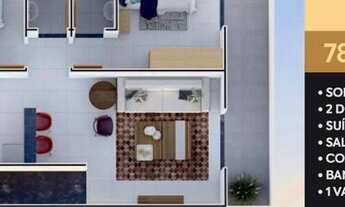 Imagem 3: CASA COM 78.12 m² - JARDIM IMPERADOR - PRAIA GRANDE SP