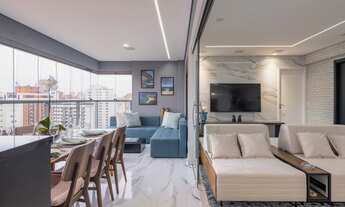 Imagem 2: Apartamento maravilhoso, andar alto, face norte em prédio recém entregue, 98ms, varanda in