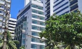 Imagem 5: Flat na quadra do mar com 25m2, frente mar, vista definitiva, mobiliado