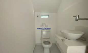 Imagem 5: Comprar casa sobreposta alta 3 quartos 3 suítes Boqueirão Santos