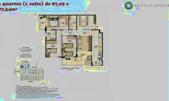 Imagem 5: Condomínio Ocean Garden - Apartamentos 2 ou 3 quartos perto da Praia do Forte - Cabo Frio