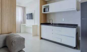 Imagem: Viva Trindade Studio Mobiliado de 35m²