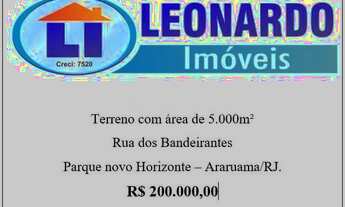 Imagem: TERRENO A VENDA, NOVO HORIZONTE, AREA TOTALMENTE