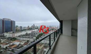 Imagem 2: Apartamento com 3 dormitórios à venda, 120 m² por R$ 1.800.000,00 - Aparecida - Santos/SP