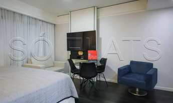 Imagem 3: Flat em Moema disponível para locação com 30m², 1 dormitório e 1 vaga