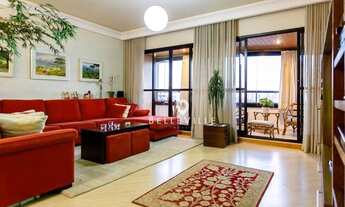 Imagem 4: Apartamento mobiliado com vista extraordinária - 223m² - 4 dormitórios (2 suítes e 2 demi