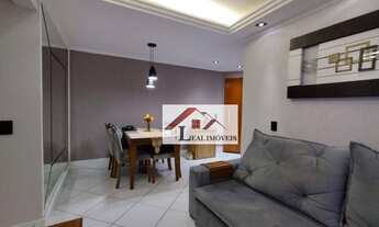 Imagem 2: Apartamento com 3 dormitórios à venda, 60 m² por R$ 315.000,00 - Parque Marajoara - Santo