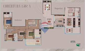 Imagem 6: Apartamento com 3 dormitórios à venda, 100 m² por R$ 899.900,00 - Granbery - Juiz de Fora