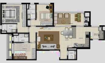 Imagem 3: Reserva Inglesa Liverpool, Mobiliado, 3 dormitorios com suite