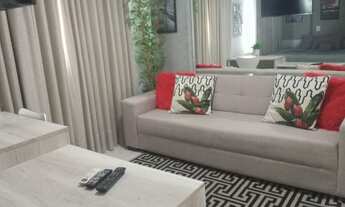 Imagem: Flat mobiliado em frente ao Shopping Flamboyant