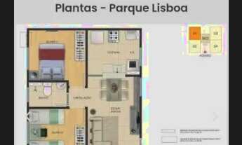 Imagem 5: Apartamento com 2 quartos no RESIDENCIAL PARQUE LISBOA - Bairro Jardim Maria Luiza em Lon