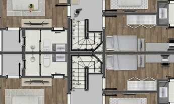 Imagem 7: Sobrado para Venda - 100m², 3 dormitórios, sendo 3 suites, 2 vagas - Mont Serrat