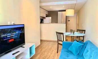 Imagem: Apartamento tipo Studio com 52m² todo mobiliado