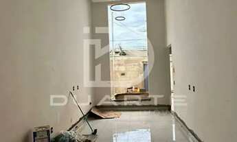 Imagem 6: Casa em bairro Portal do Cerrado em fase de acabamento